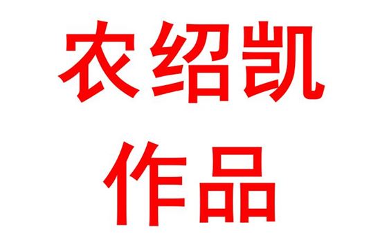 农绍凯2001班：唯有勇气和毅力才能奋起